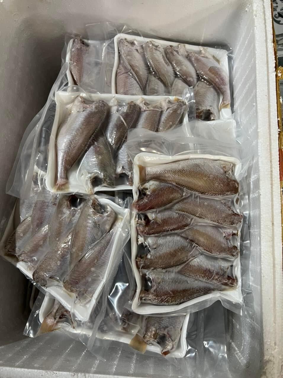 (hỏa tốc tphcm) 0,5kg Cá đù 1 nắng Cần Giờ