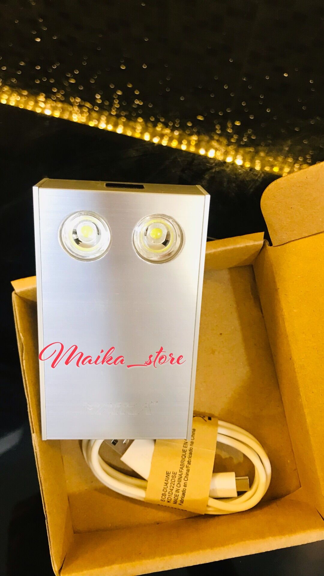 HCM]Đèn pin mini nam châm cảm ứng siêu sáng Maika - MK02 2 led typeC