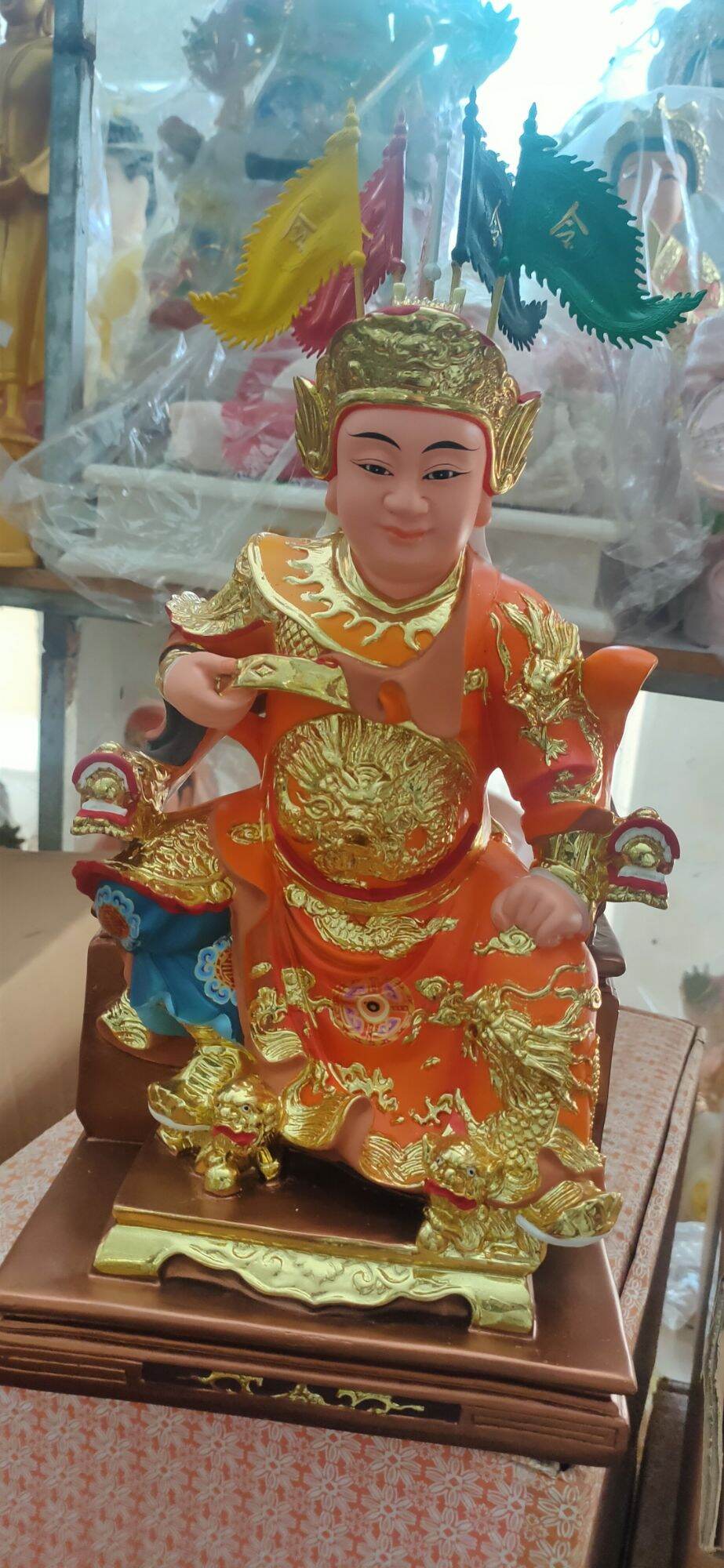 Tượng chánh sói đại càng 30 cm