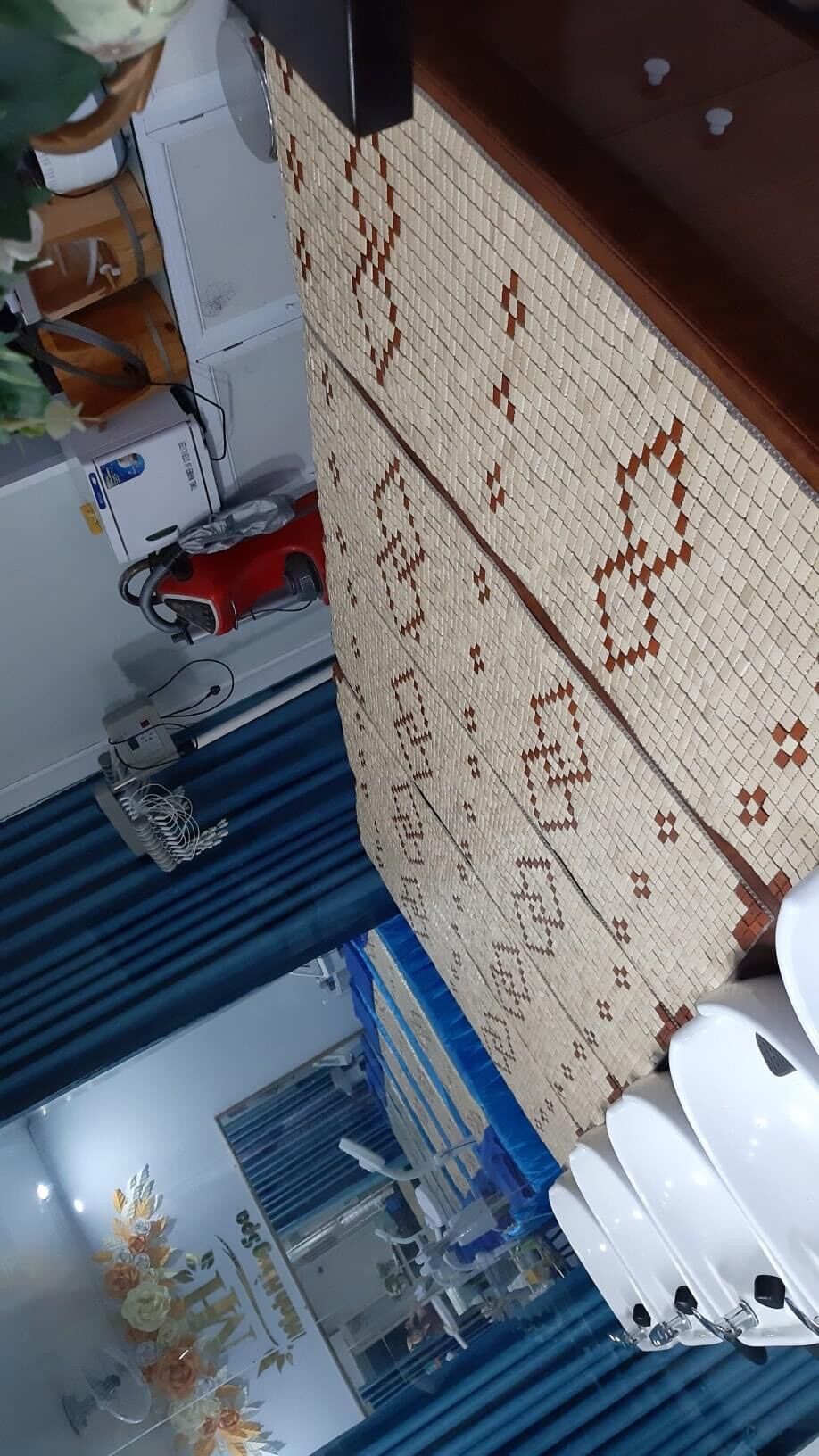 Chiếu trúc trải giường gội đầu 60x1.4m