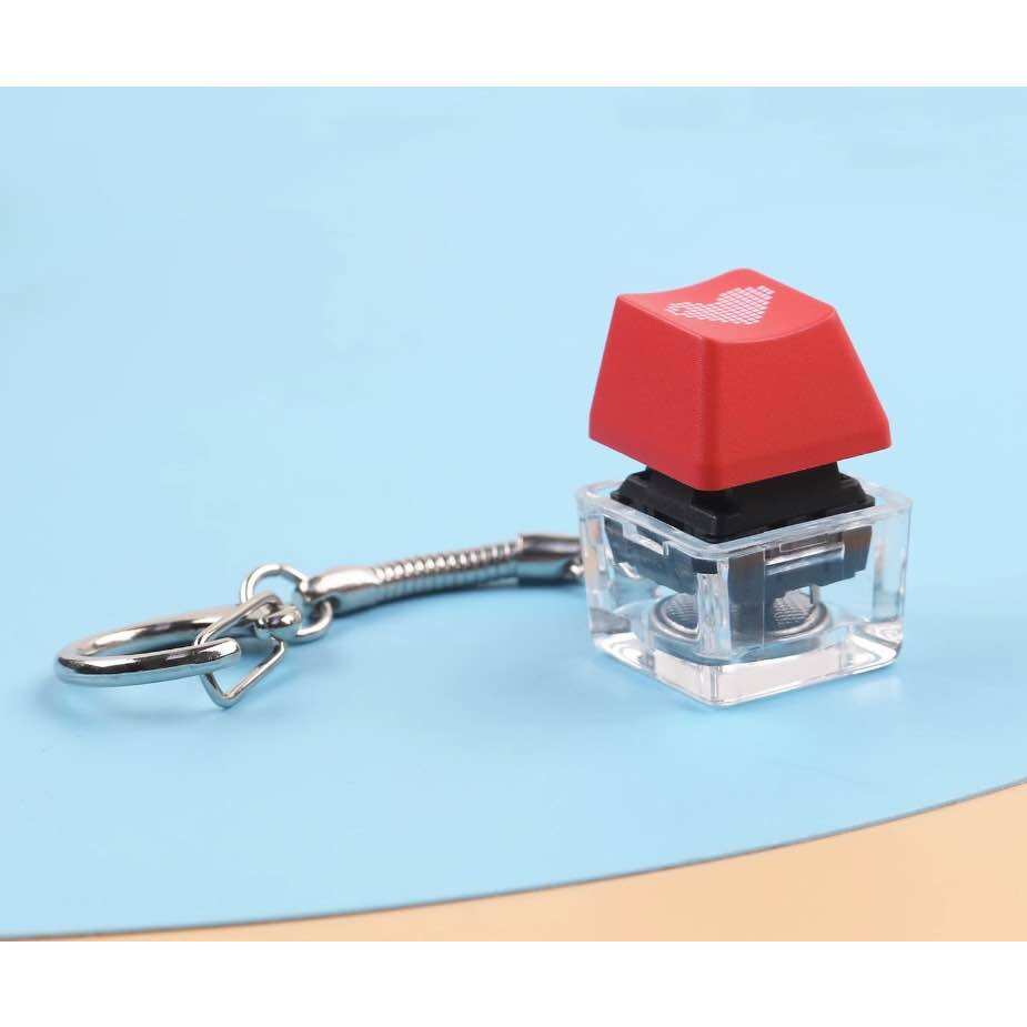 Móc khoá switch bàn phím cơ siêu xinh, có led