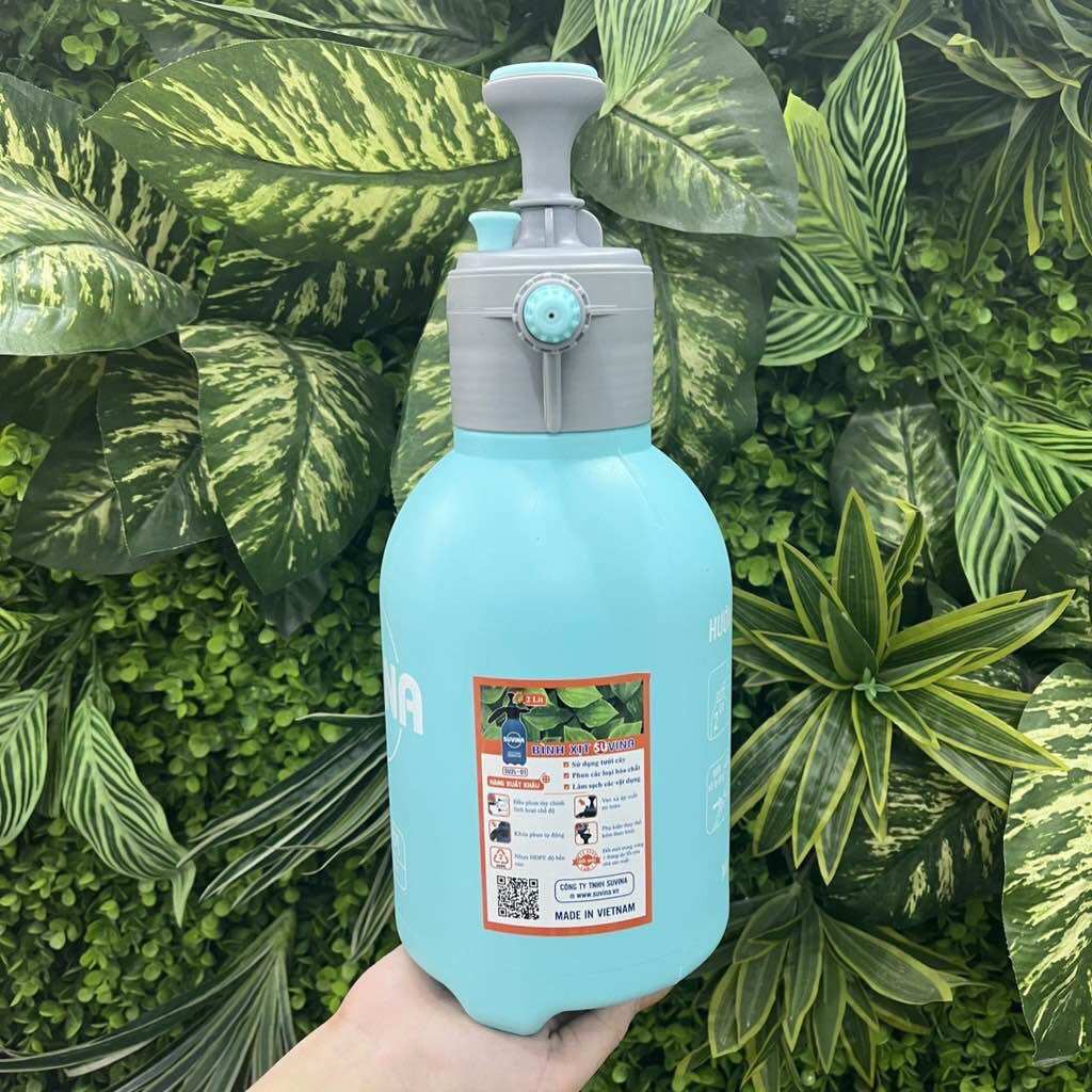 Bình xịt tưới cây 2 lít SUVINA ( xanh ngõ, xanh đậm, vàng, cam)