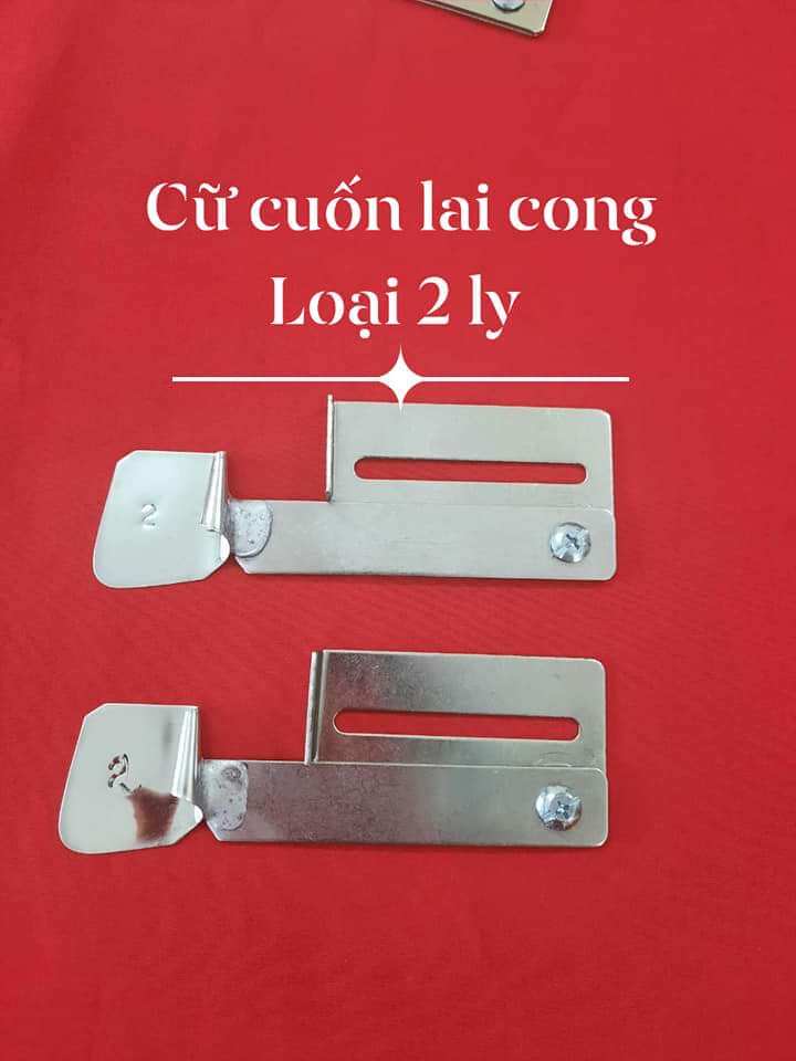 cữ cuốn gấu đuôi tôm loại 5ly