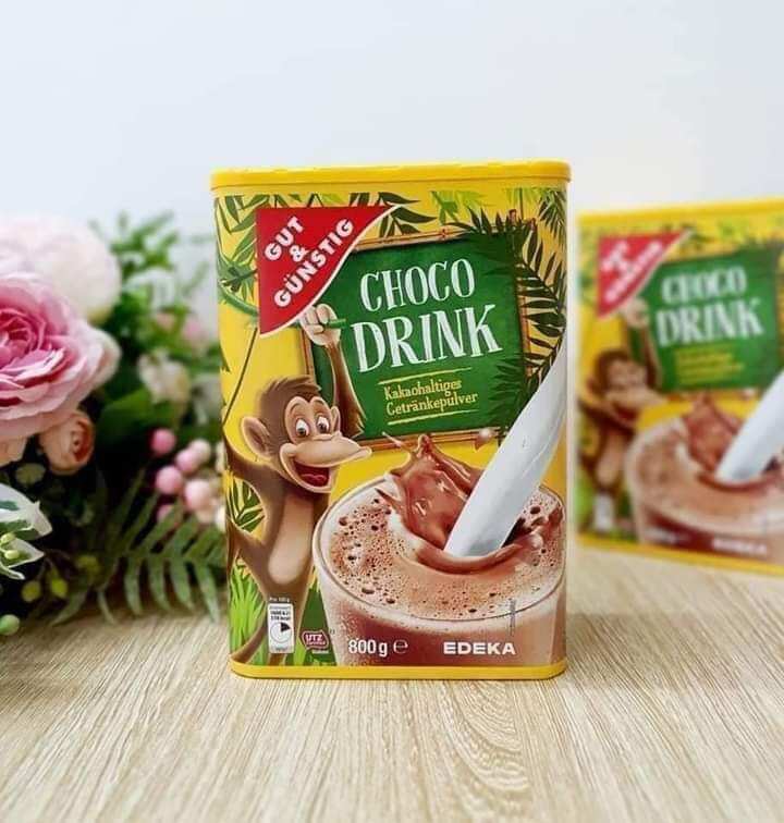 Bột cacao Choco Drink Đức - hộp 800g date T11/ 2024