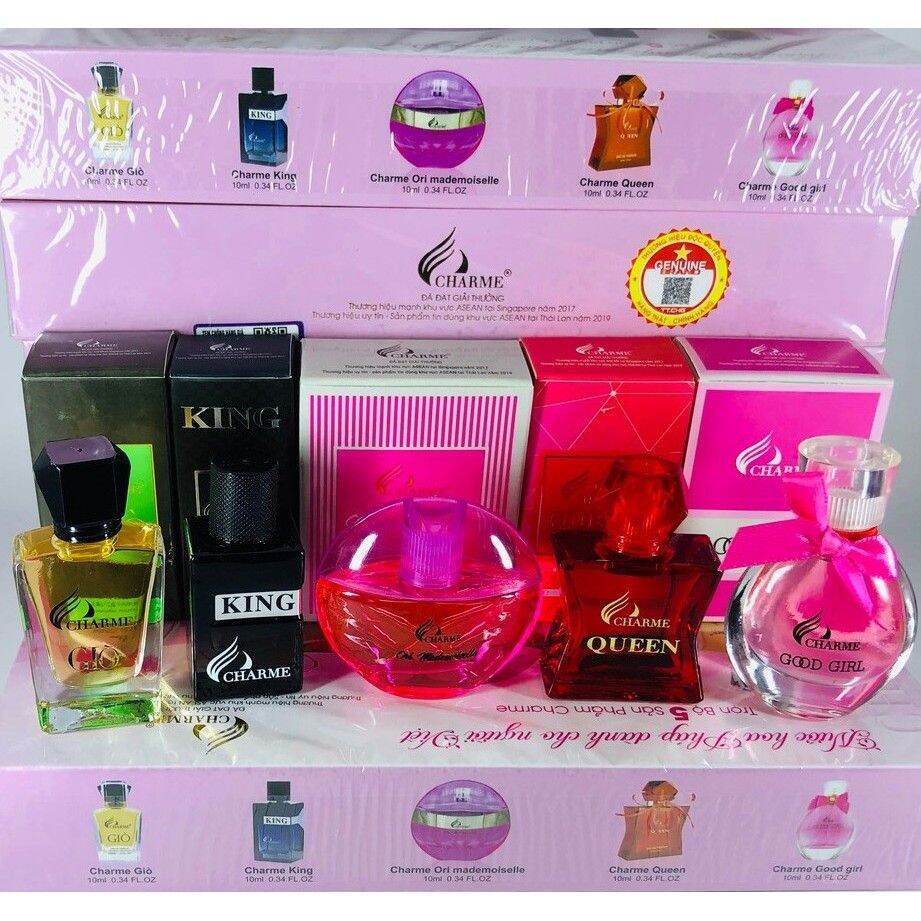 Bộ nước hoa mini 5 chai