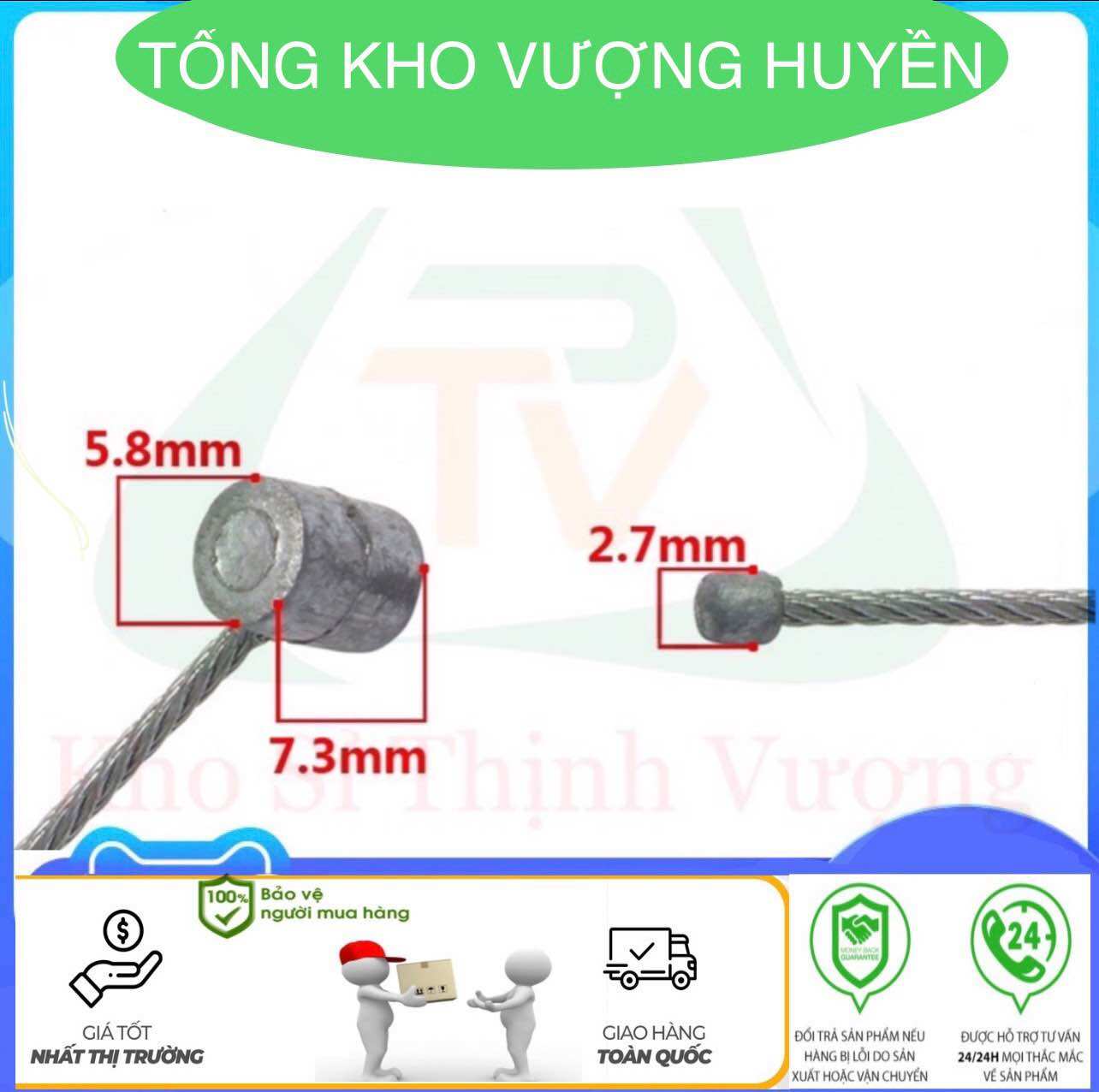 Dây ga máy cắt cỏ 2 thì - 4 thì các loại