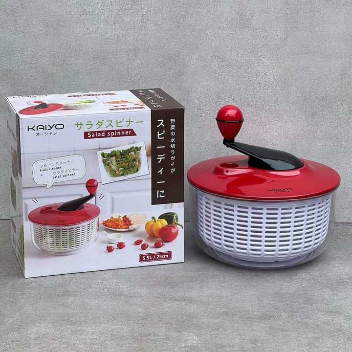 Rổ quay rau li tâm Kaiyo 5.5L Nhật Bản