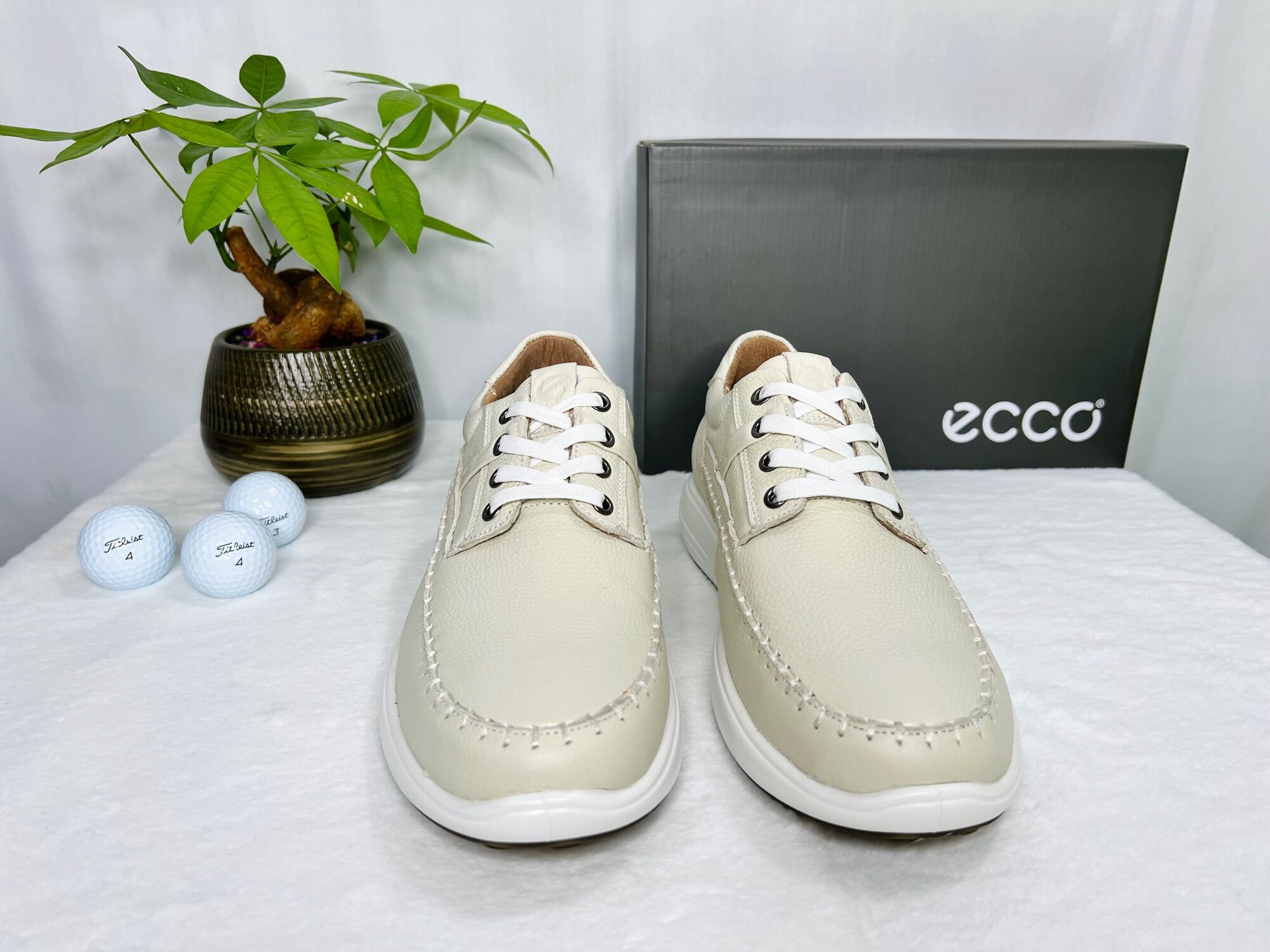 [HOÀN TIỀN MAX 6%] Giày Golf Ecco Nam Dây Buộc Mẫu Mới,golf shoes