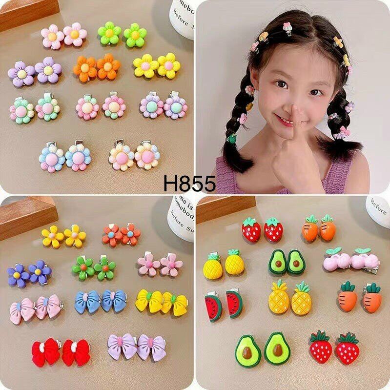 TÚI 20 KẸP TÓC CHO BÉ PHONG CÁCH HÀN QUỐC XỊN XÒ