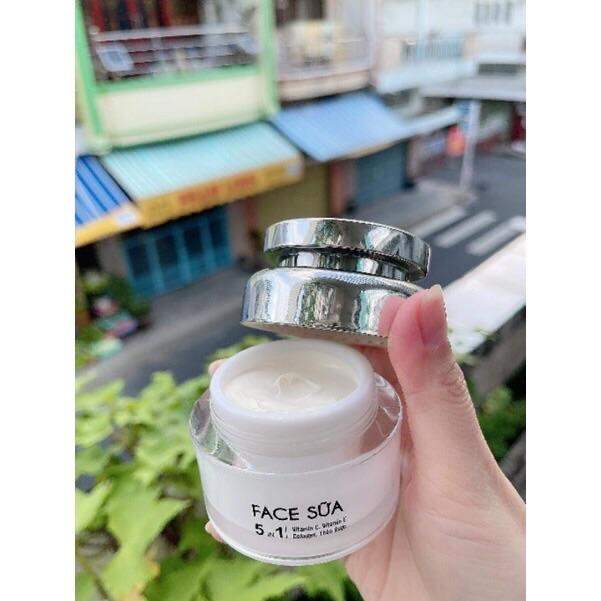 Mẫu mới kem face sữa cô gái núi
