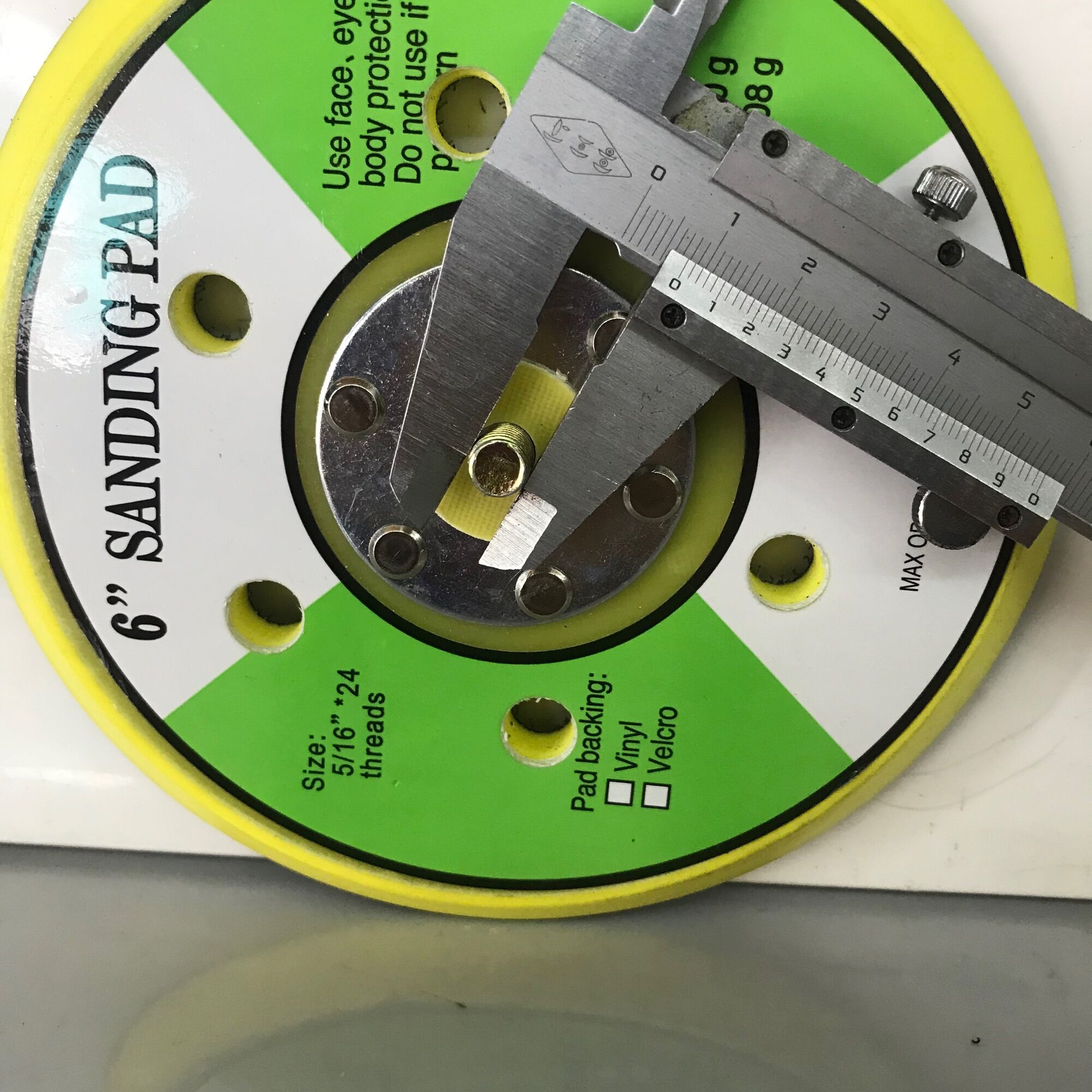 ĐẾ MÁY CHÀ NHÁM HƠI TRÒN 150mm