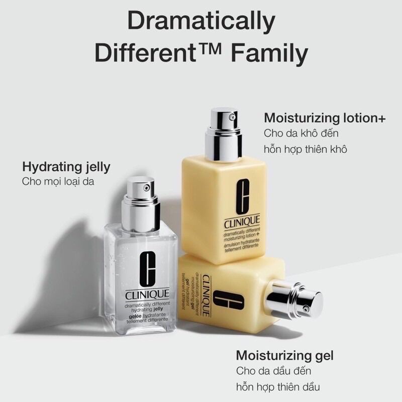 Gel dưỡng ẩm cho da dầu Clinique Dramatically Different Moisturizing