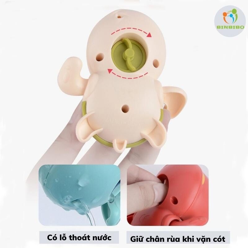 Rùa bơi vặn cót [đồ chơi nhà tắm]