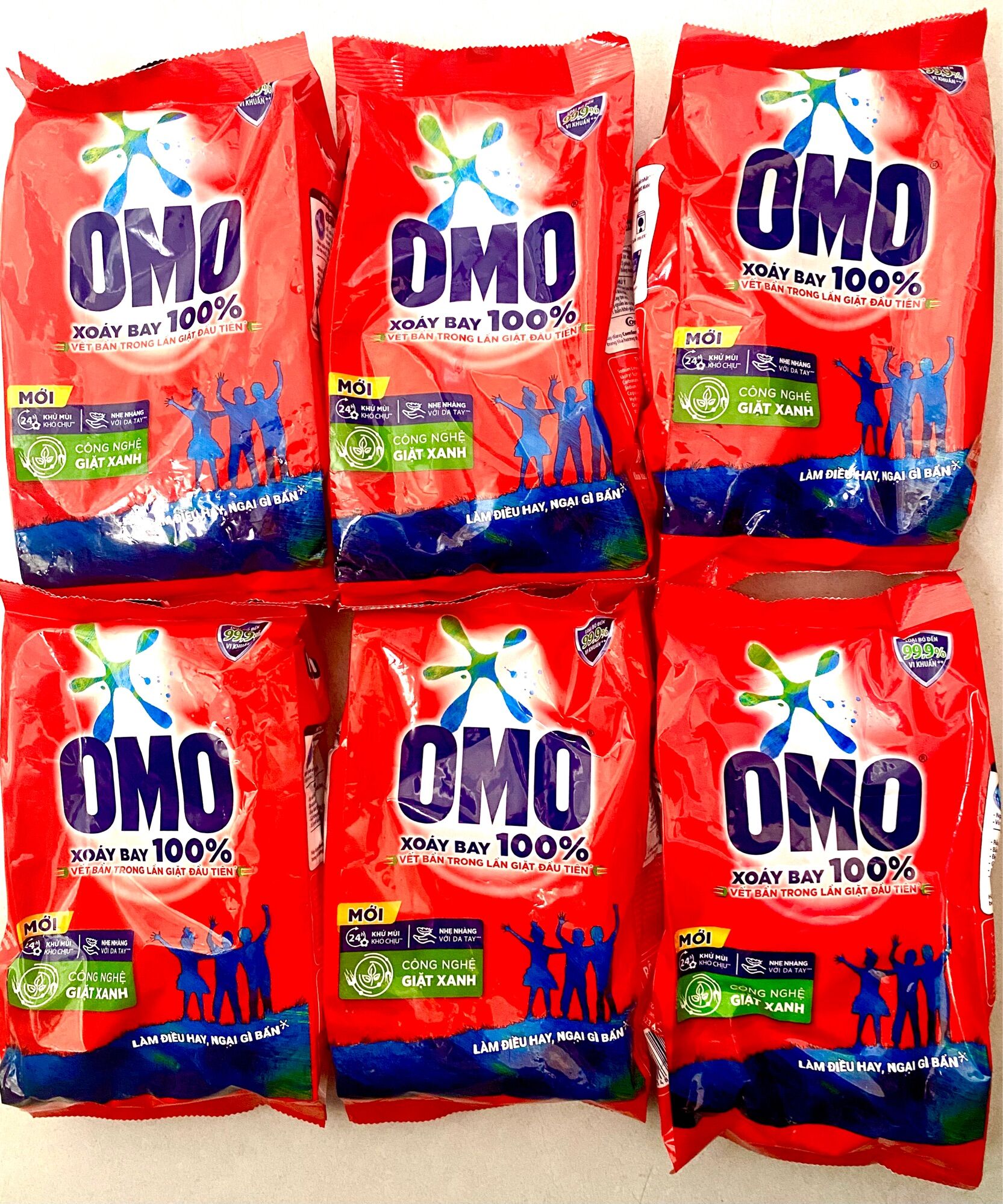 Bột giặt omo combo 3 gói bột giặt siêu sạch, siêu thơm thunguyenshop