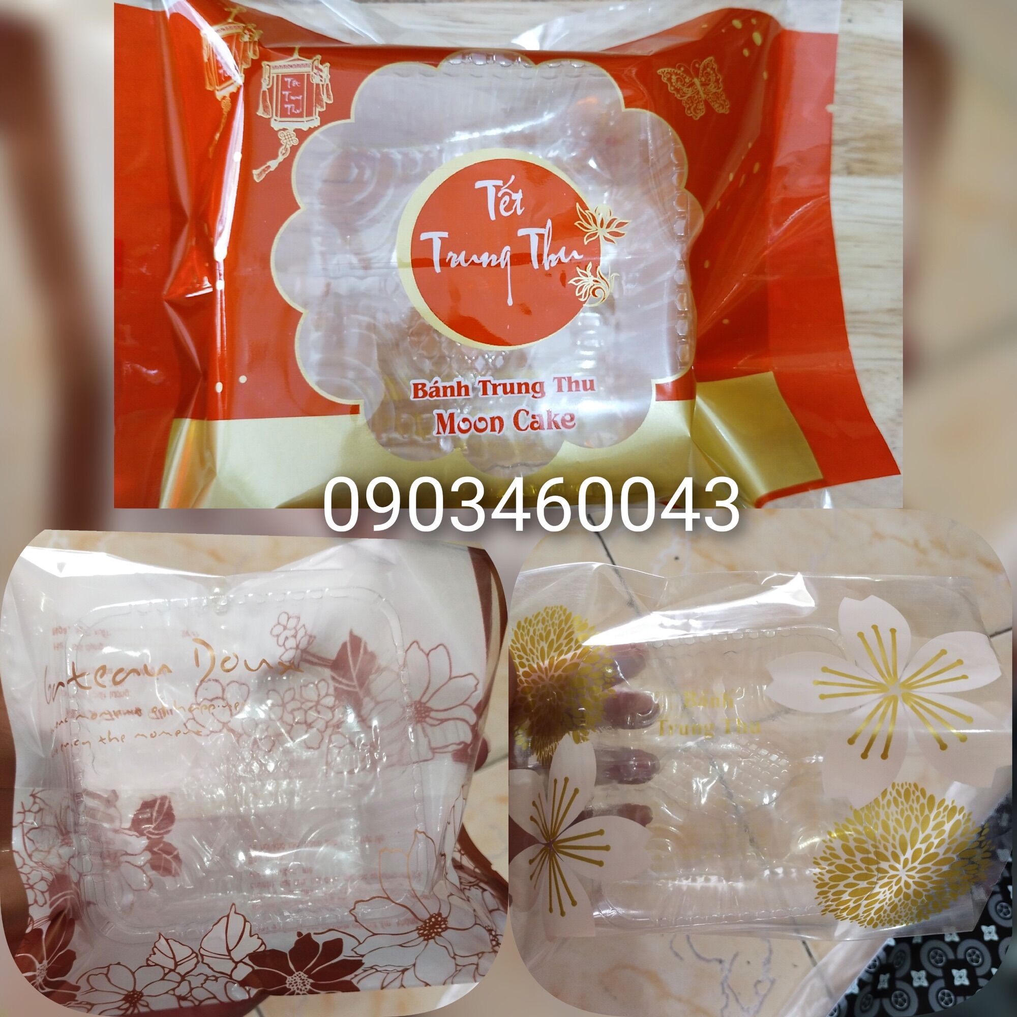 Xấp 95-100 túi ép bánh trung thu 200-250-300g