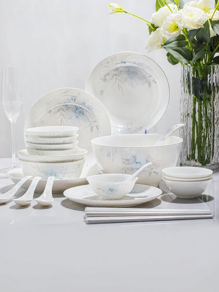 YICHEN | Bộ Bàn Ăn Sứ Sang Trọng Trung Quốc