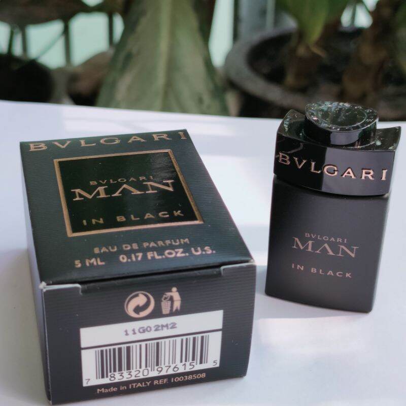 Nước hoa nam BVLGARI Man In Black Eau De Parfum 5ml