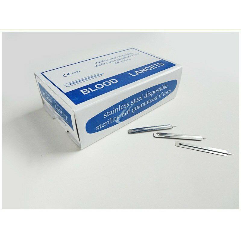 Tách lẻ set 10 cái kim chích mụn Blood Lancet
