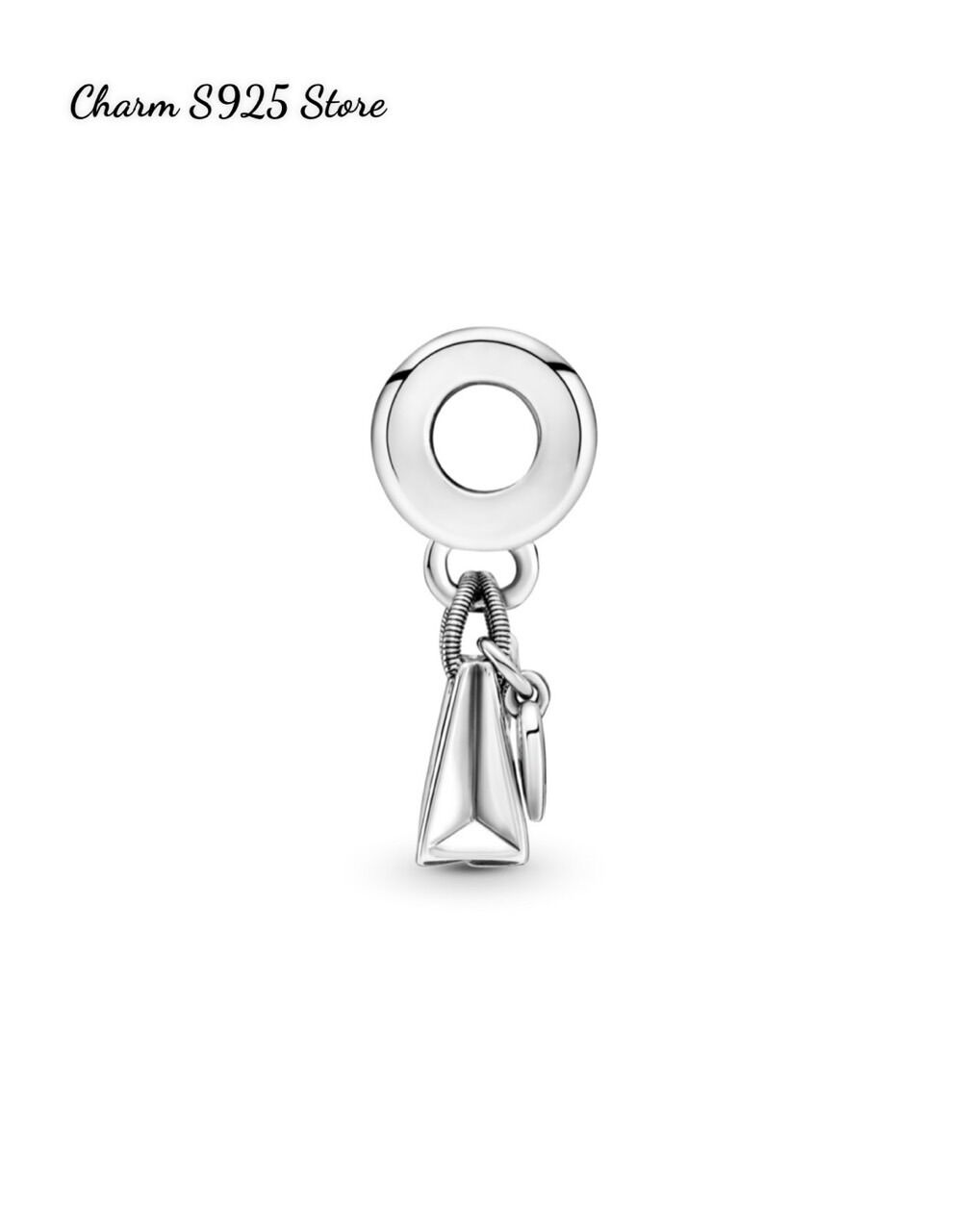 Charm pandora Ale hình chiếc giỏ xách bạc s925 cao cấp
