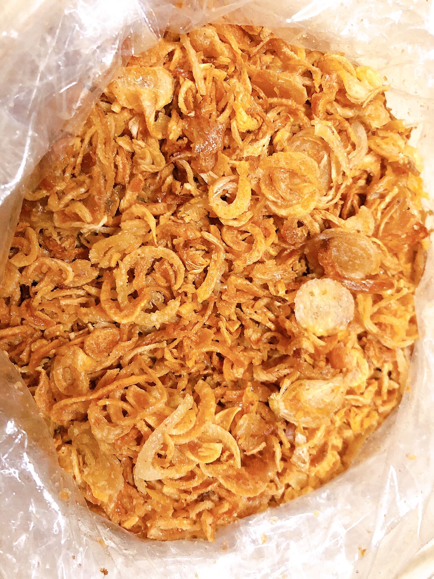 500Gr Hành Phi Nguyên Chất 100% Nhà Làm Siêu Giòn