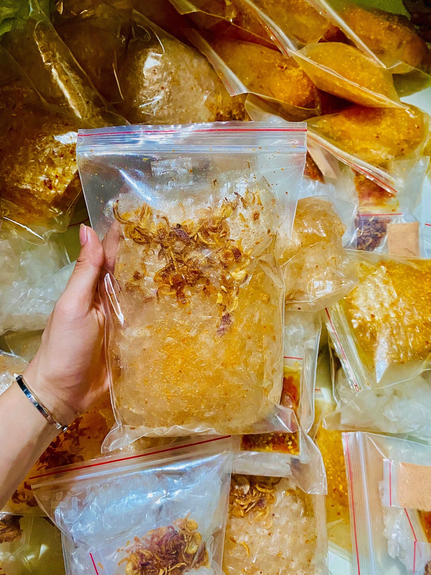 Bánh Tráng Hành Phi, Bịch Zip, 70gram