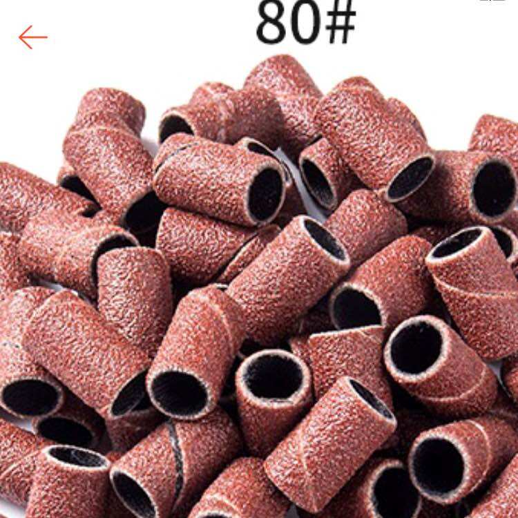 Đầu chà nhám gắn trục 6.35mm grit 80