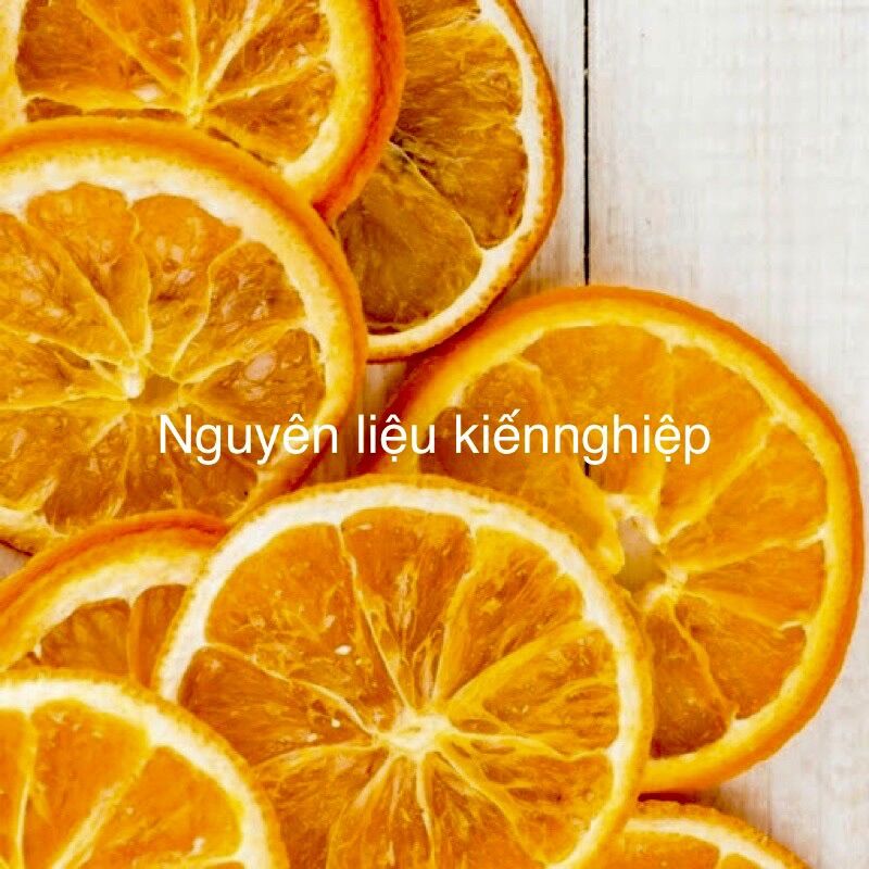 Cam vàng cắt lát sấy khô 100gram
