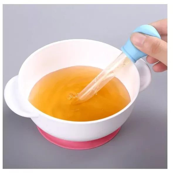 ỐNG BÓN SỮA, THUỐC CHO BÉ, ĐẦU BÓP SILICON MỀM 5ml
