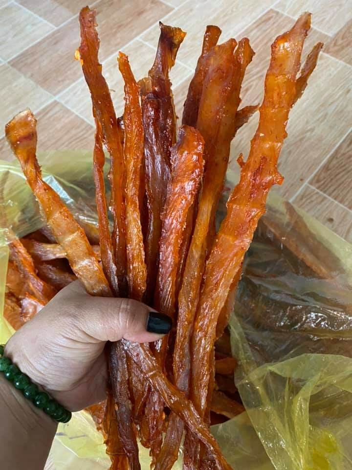 500GR KHÔ CÁ LÓC SỢI PHI LÊ( KHÔNG XƯƠNG ƯỚP VỊ NGON)