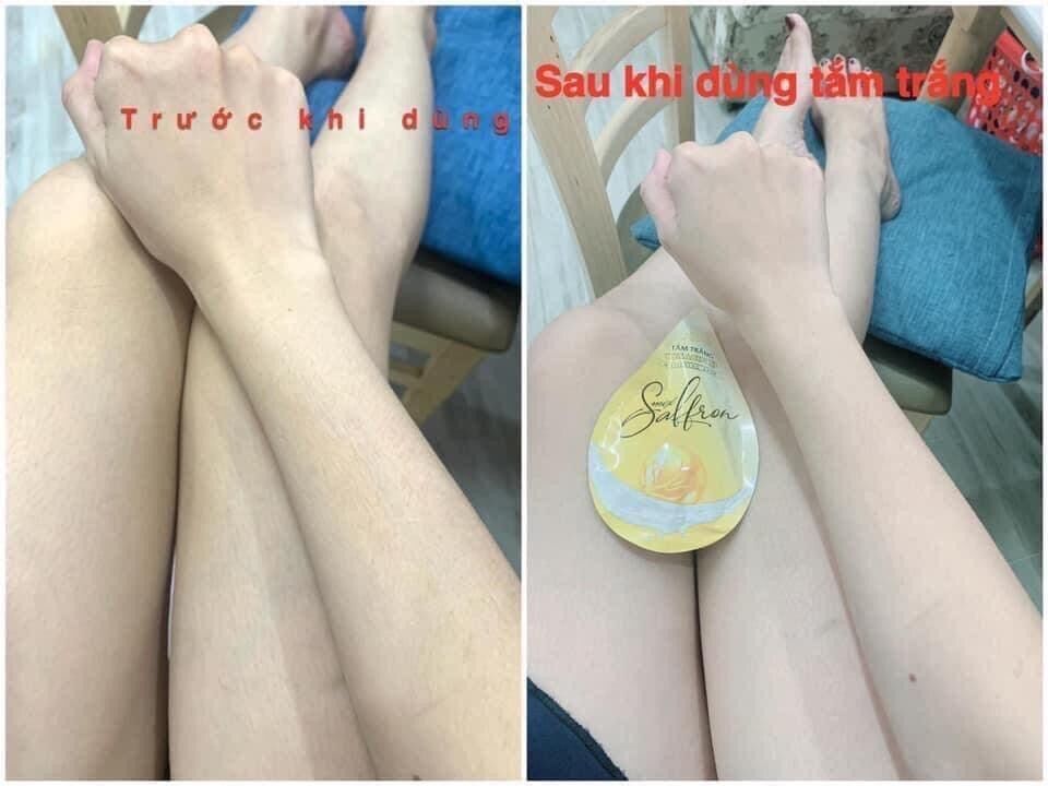 [HCM]TẮM TRẮNG COLLAGEN X3 MIX SAFFRON (hộp 3 gói)