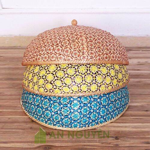 Lồng bàn tre size 50cm. lh 0978945425