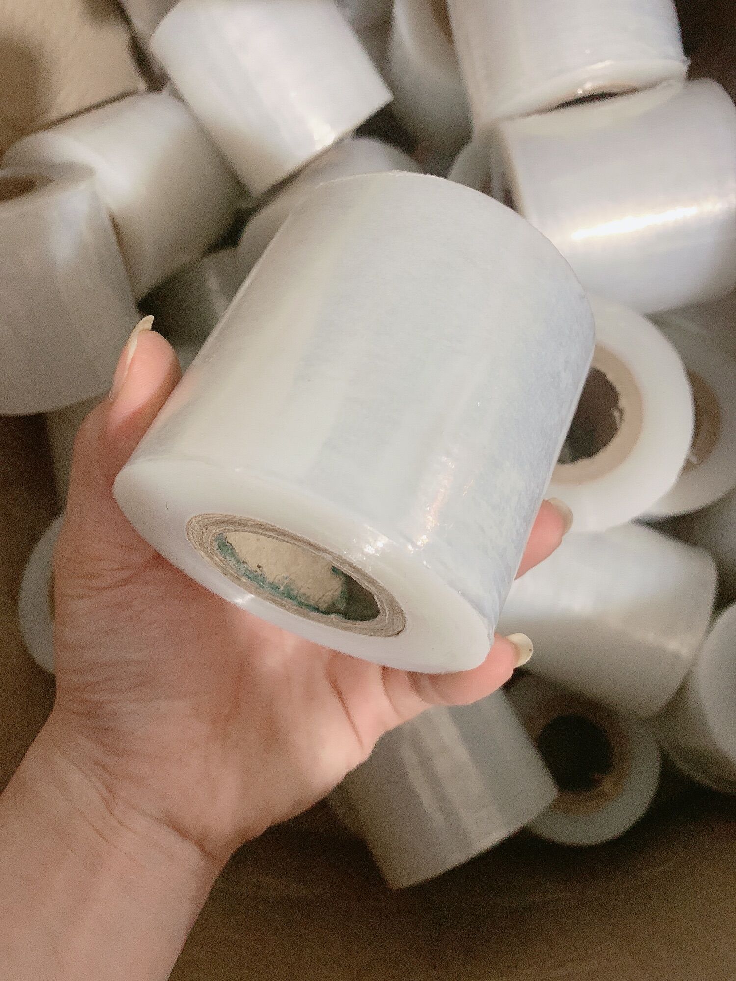 Cuộn Nilong Ủ Nóng Quấn Bụng Giảm Mỡ Body