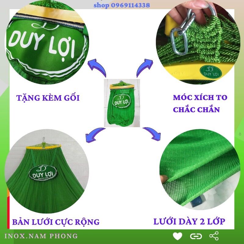Lưới võng Duy lợi cỡ lớn ( không kèm khung )