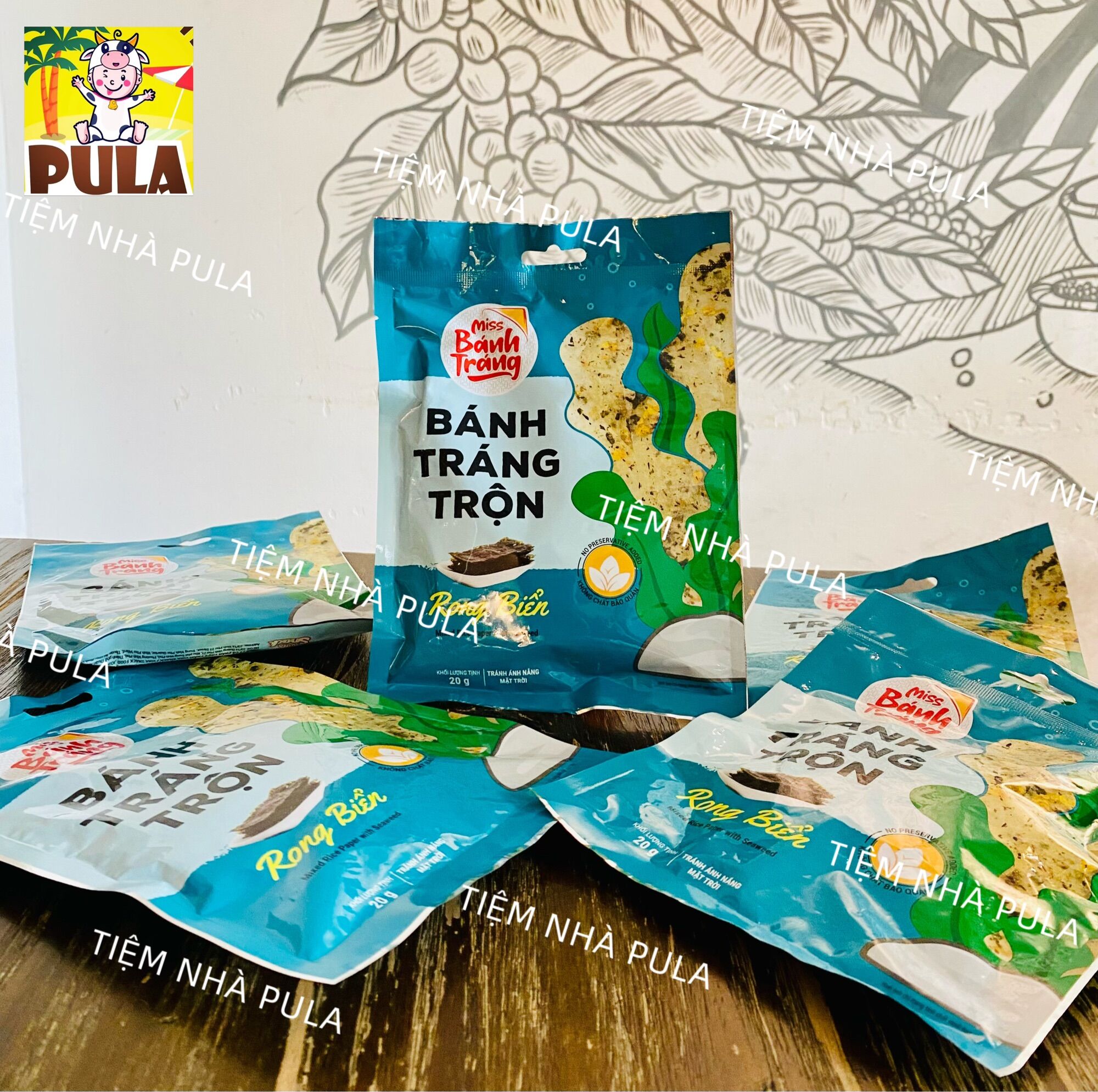 BÁNH TRÁNG TRỘN VỊ RONG BIỂN