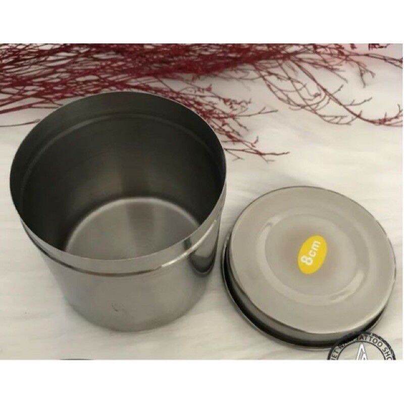 Hộp Inox đựng bông cồn y tế
