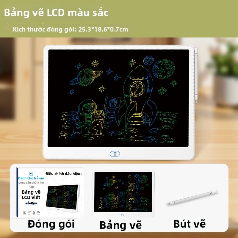 NUKied | Bảng Viết Màn Hình Trong Suốt Màu Sắc Có Thể Xóa
