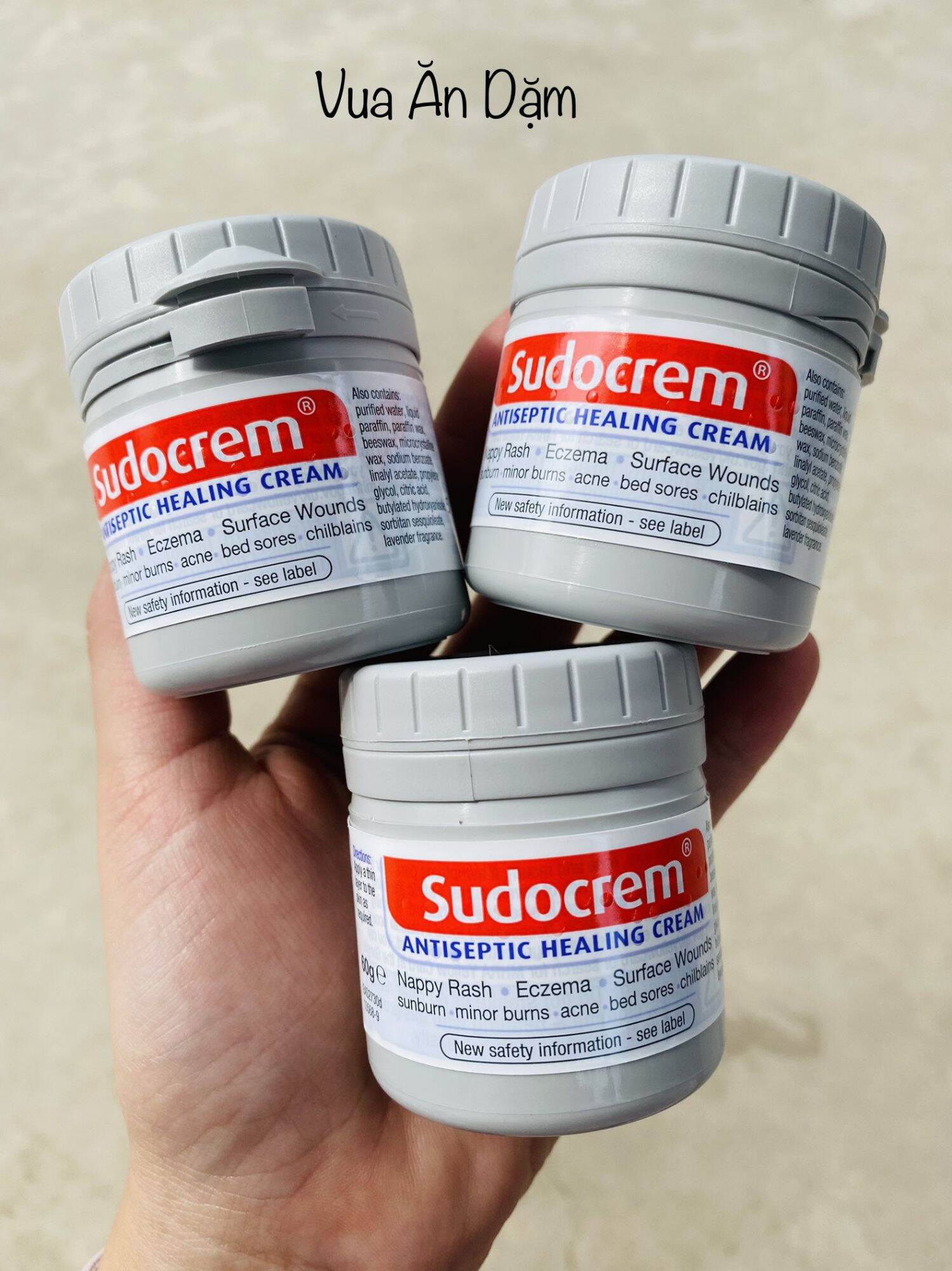 Kem hăm Sudocream 60g cho bé