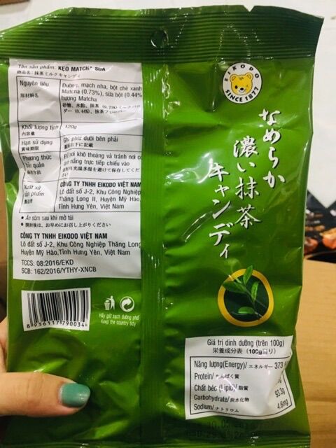Kẹo Matcha Sữa