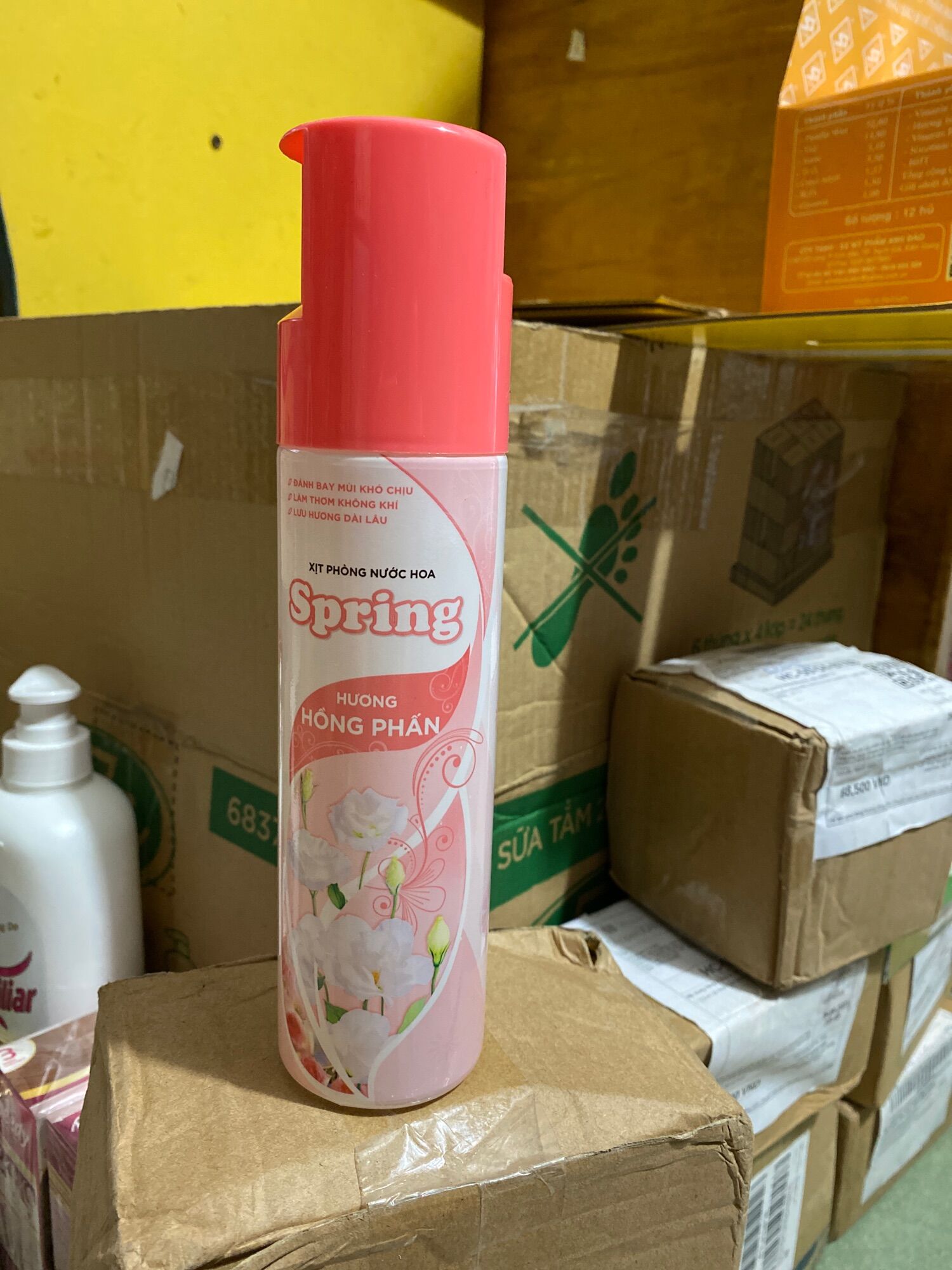 [HCM]Combo 2 Xịt Phòng Spring Hương Hồng Phấn - 280ml