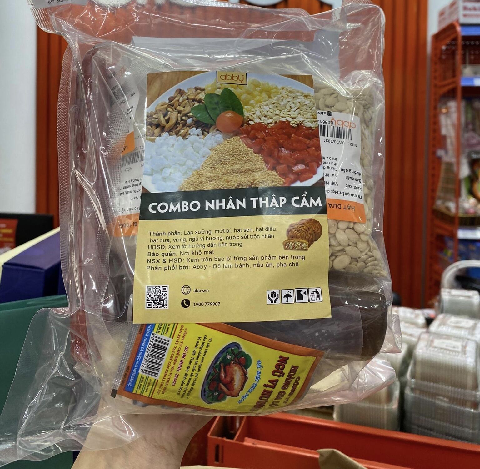 Combo Nhân Bánh Trung Thu Thập Cẩm
