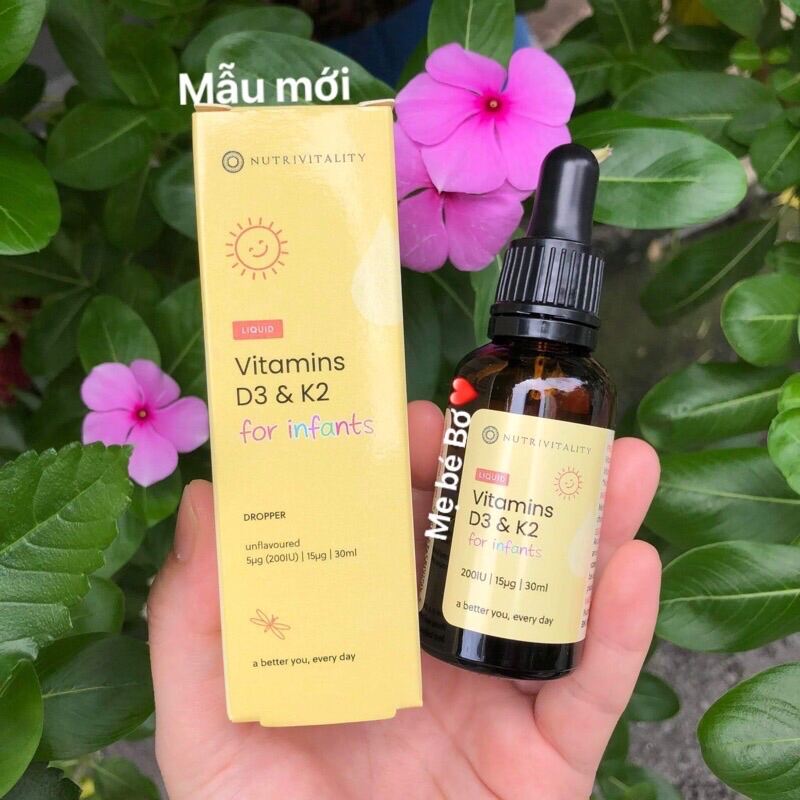 D3k2 Mk7 Nutrivitality Anh Quốc 30ml
