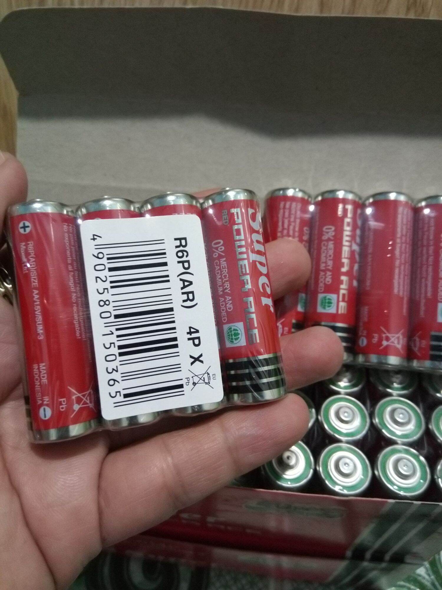 [Hộp 40 viên] Pin maxell AA R6P hàng chính hãng