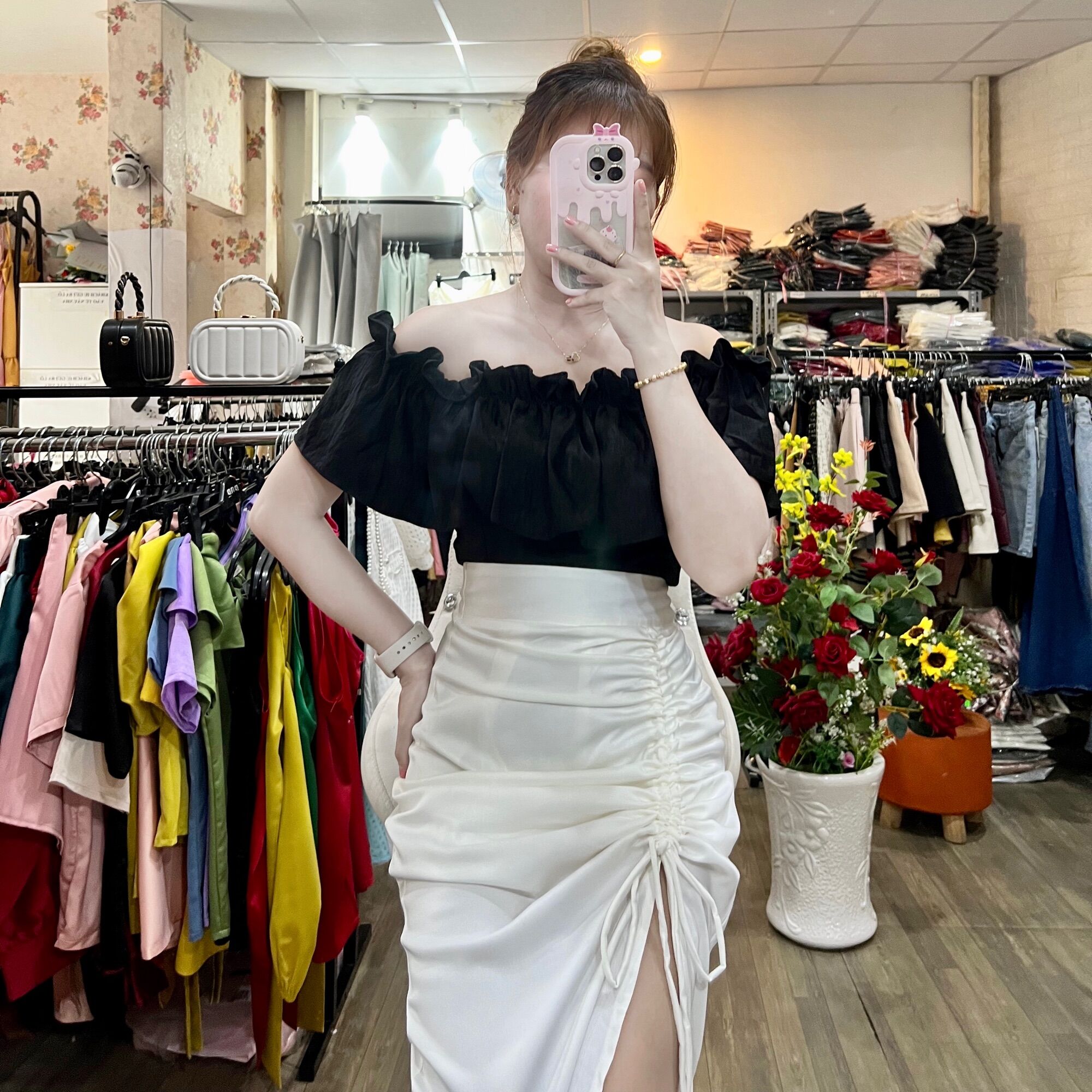 ÁO LỤA BẸT VAI NHIỀU SIZE HÀNG THIẾT KẾ
