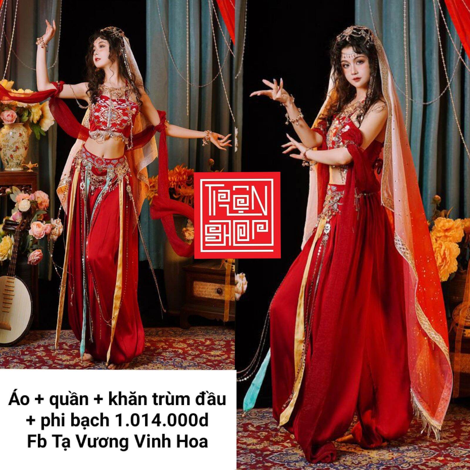 Trang phục Đôn Hoàng Trung Quốc phong cách Ba Tư dị vực