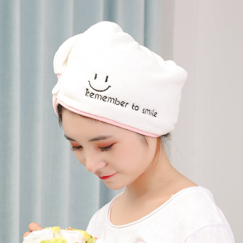 Mũ làm khô tóc khăn lau tóc khô nhanh thấm nước siêu mạnh cho nữ khăn lau tóc mũ tắm mẫu mới 2022 khăn trùm đầu gội đầu dày dặn