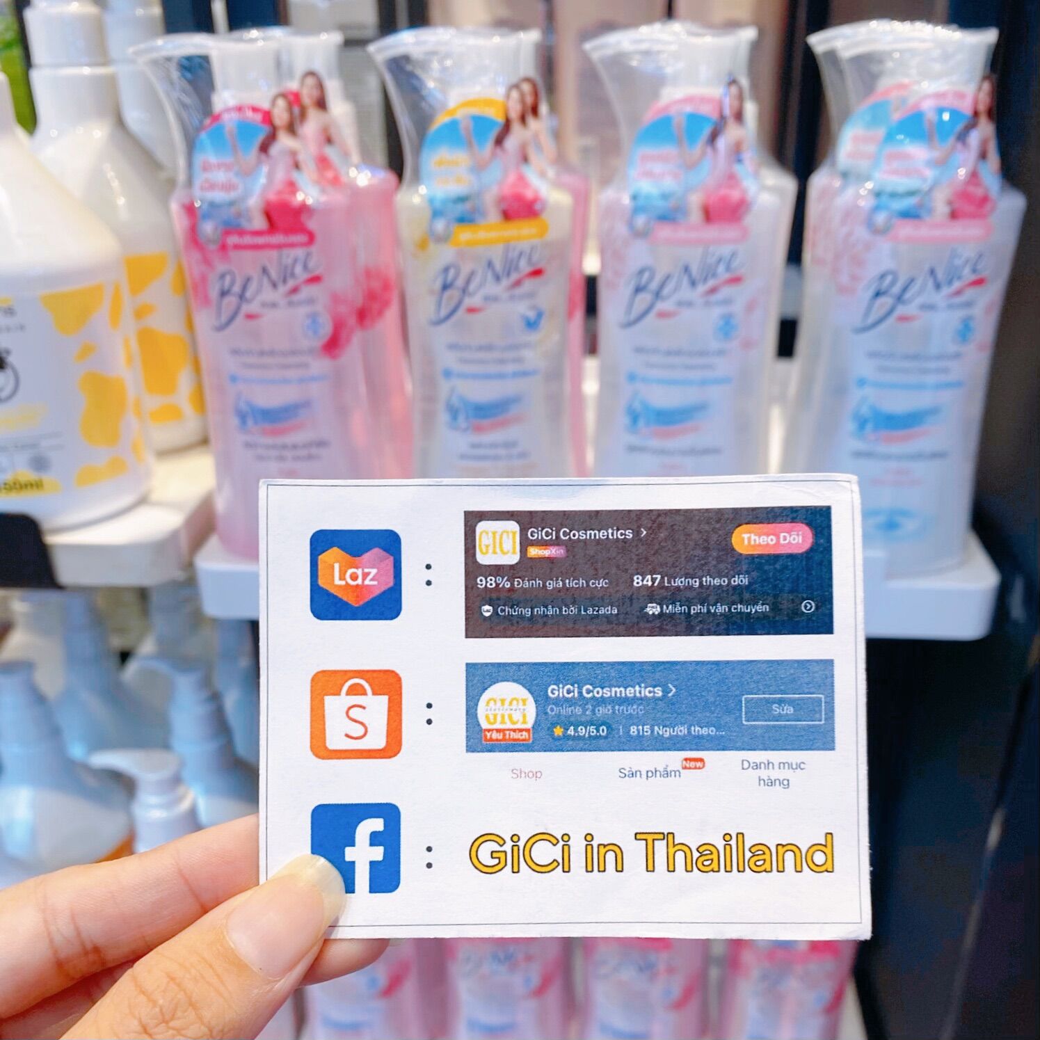 Dung Dịch Vệ Sinh Phụ Nữ BeNice Thái Lan 150ml