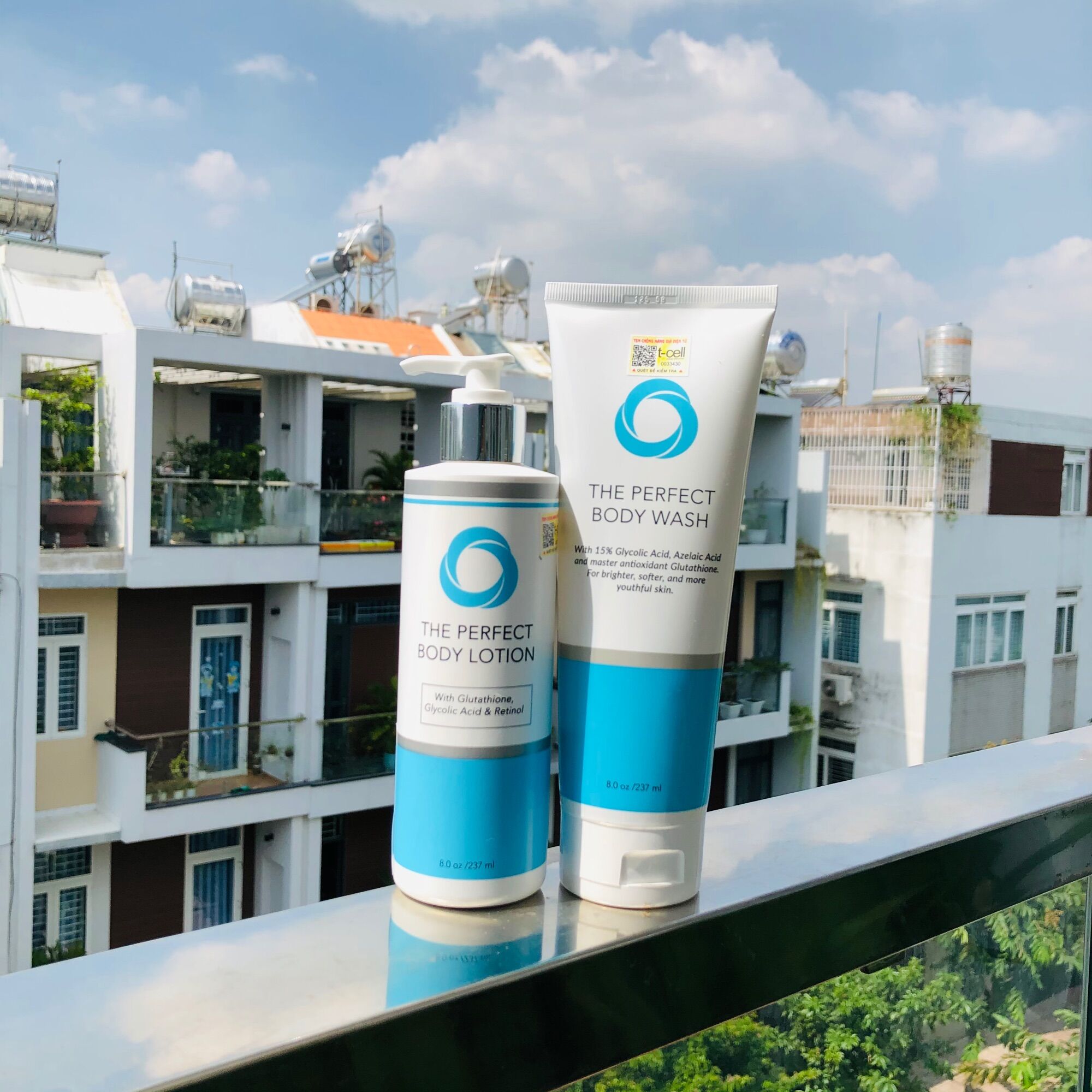 Sữa tắm, sữa dưỡng thể làm sáng da 15% glycolic acid - the perfect body lotion