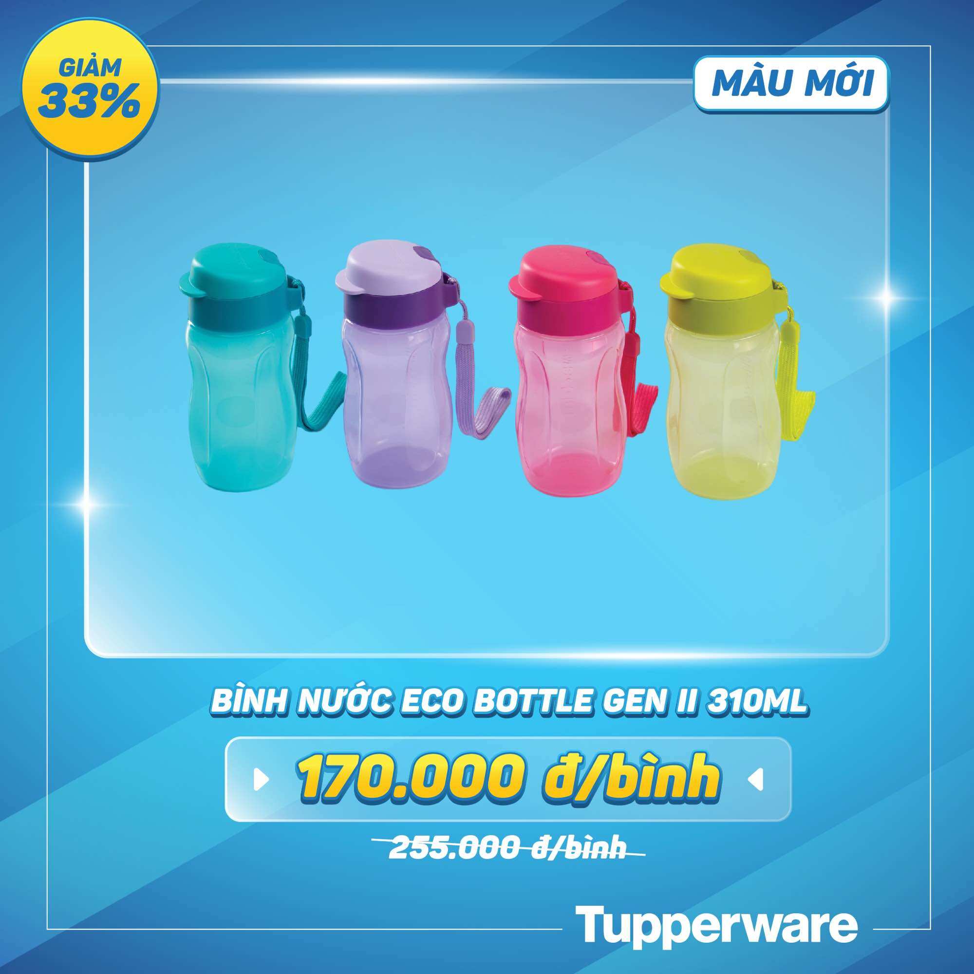 [HCM]Bình Nước Eco Bottle Gen 2 310Ml