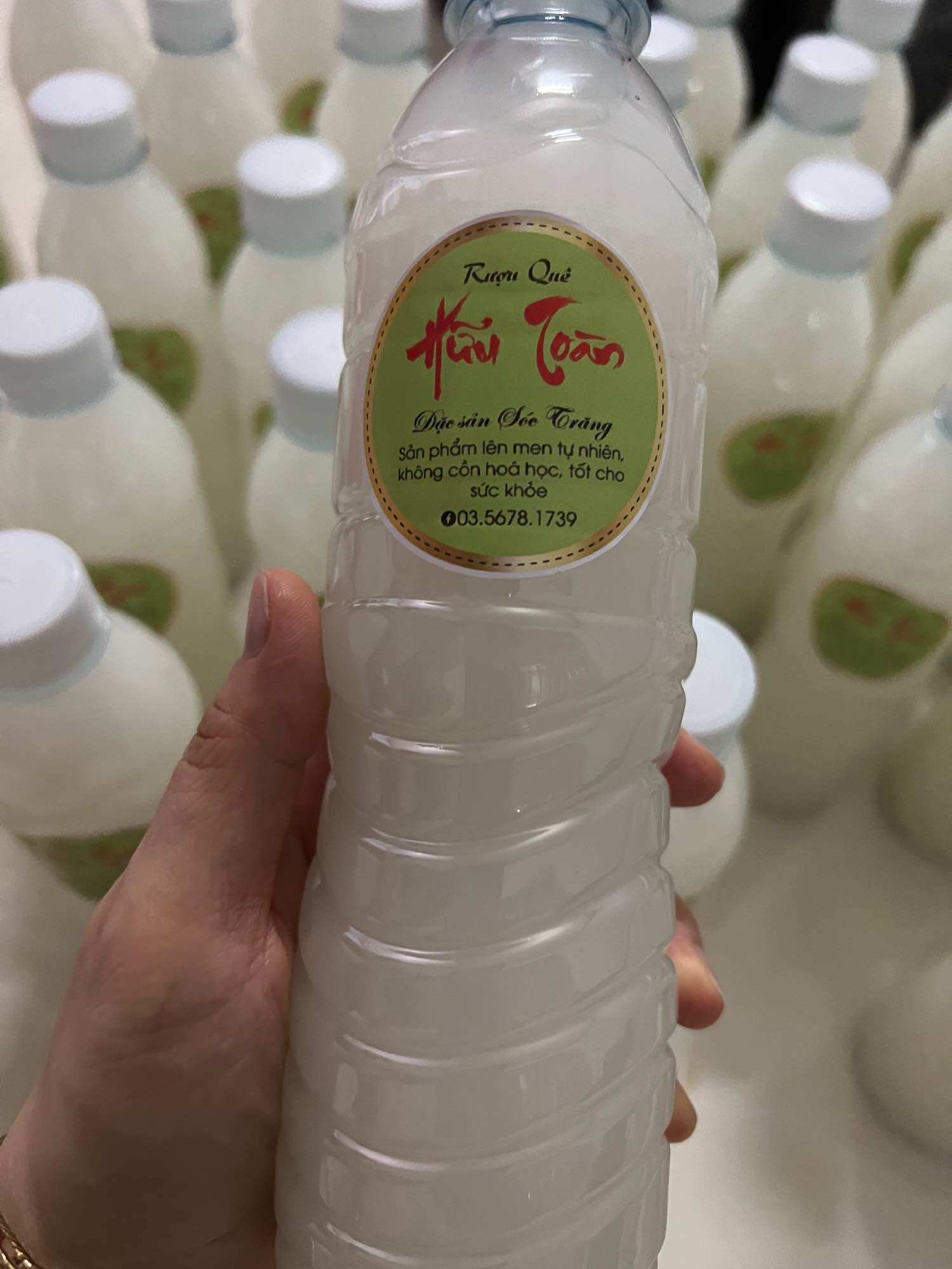 Rượu nếp sữa chai 500ml