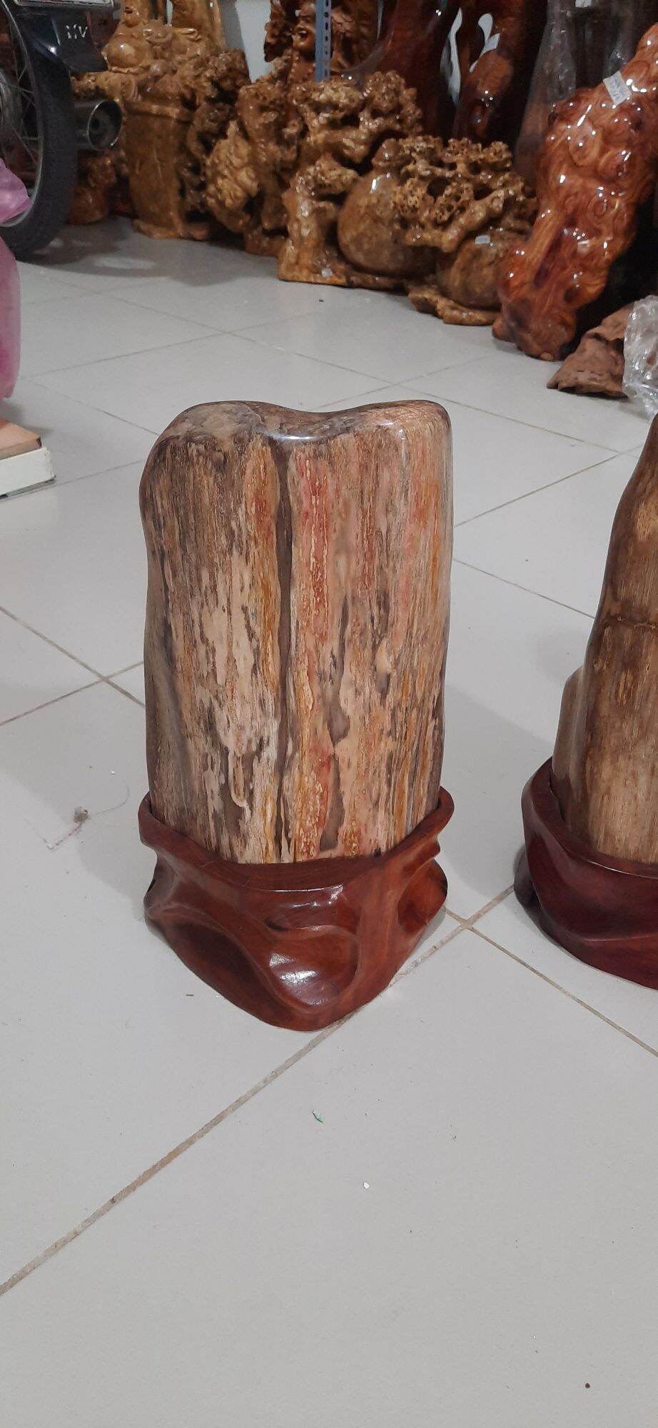 gỗ hóa thạch 15x20x35